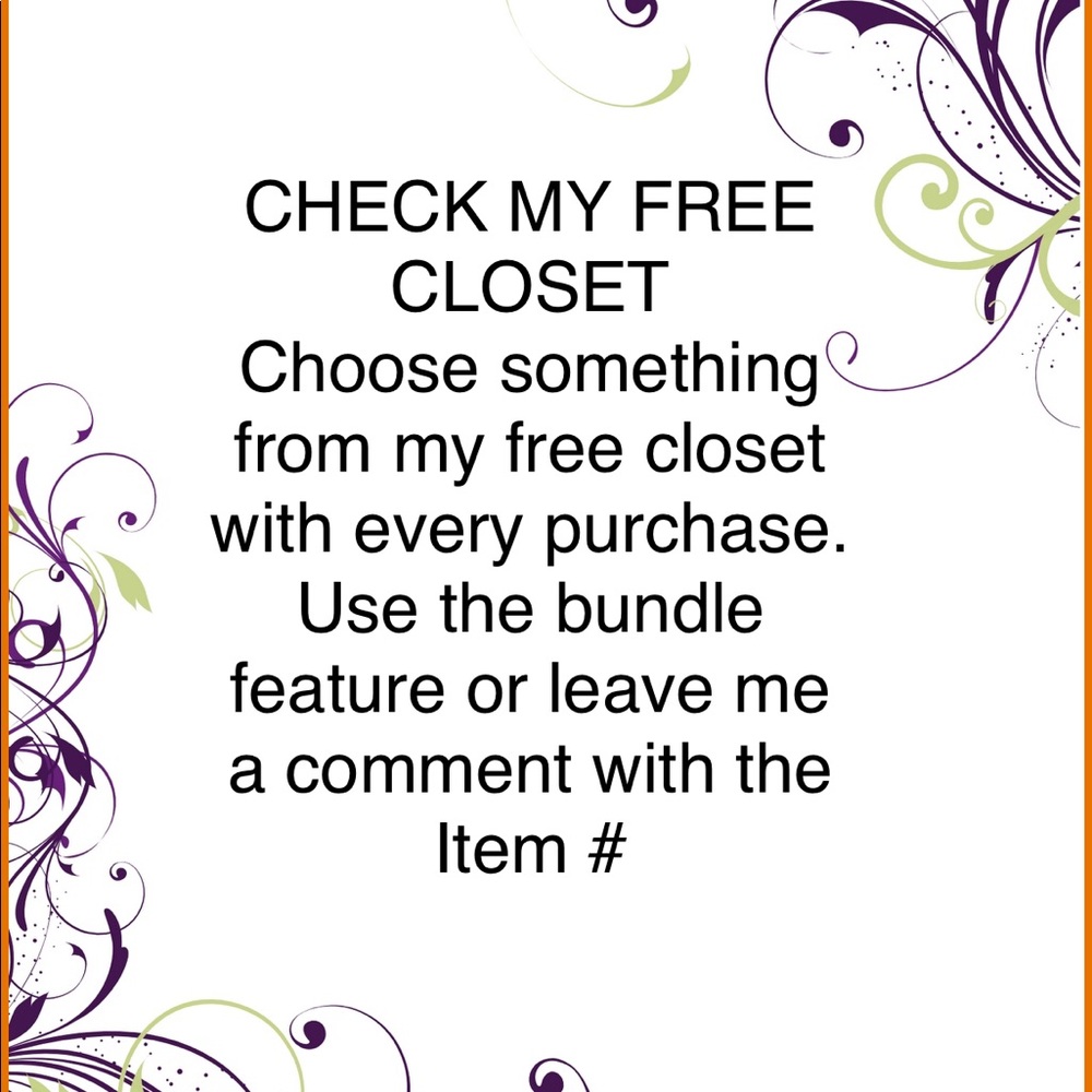FREE WITH PURCHASE